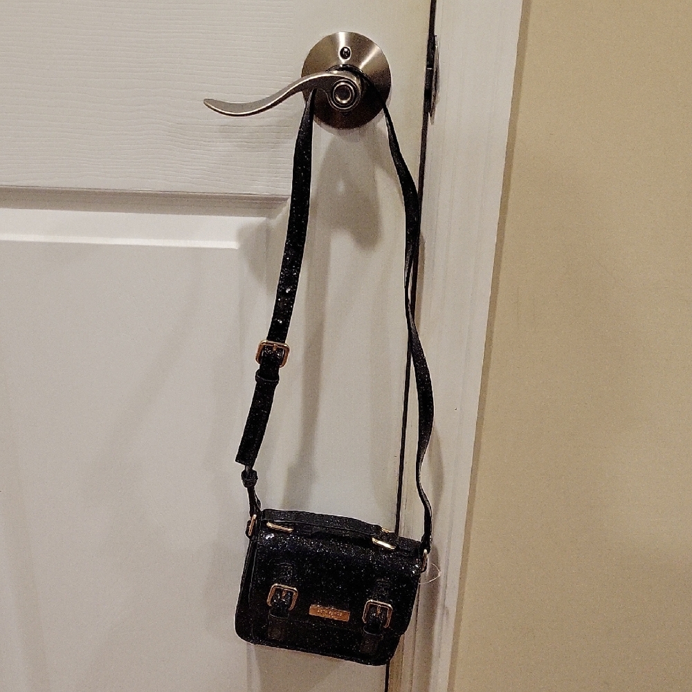 Kate Spade Girl Glitter Scout Crossbody Bag - Picture 3 of 11